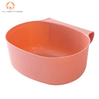 ABH❤Over The Cabinet Kitchen Bath Waste Bin Trash Can Basket Hanging Rack Holder