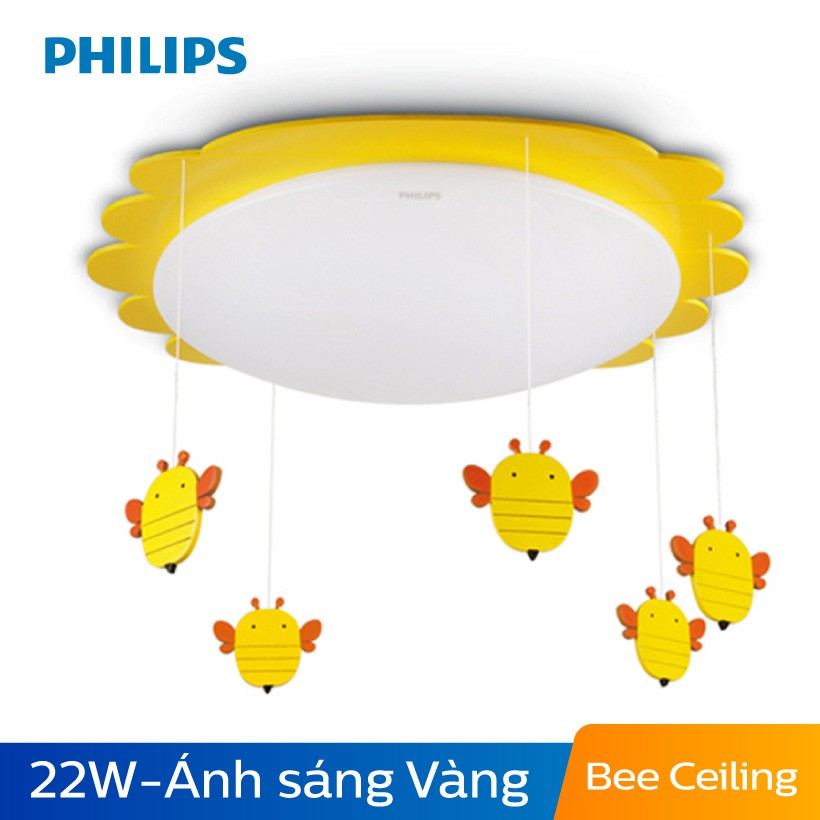 Đèn trần phòng trẻ em Philips LED Bee 77505 22W