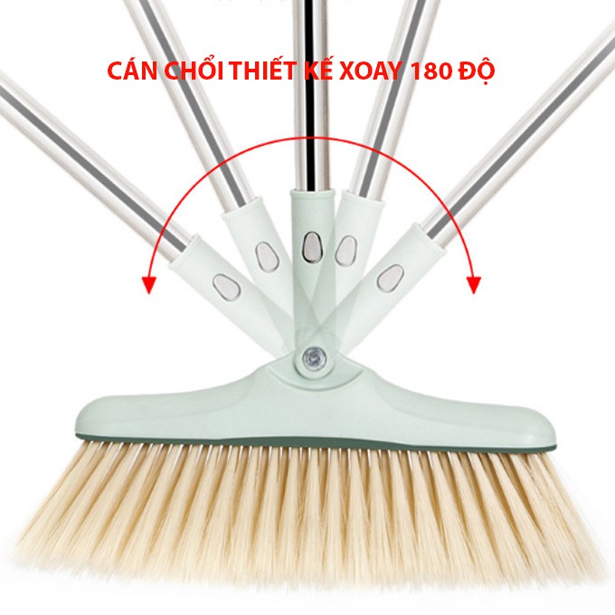 Chổi quét nhà kèm  hót rác thông minh