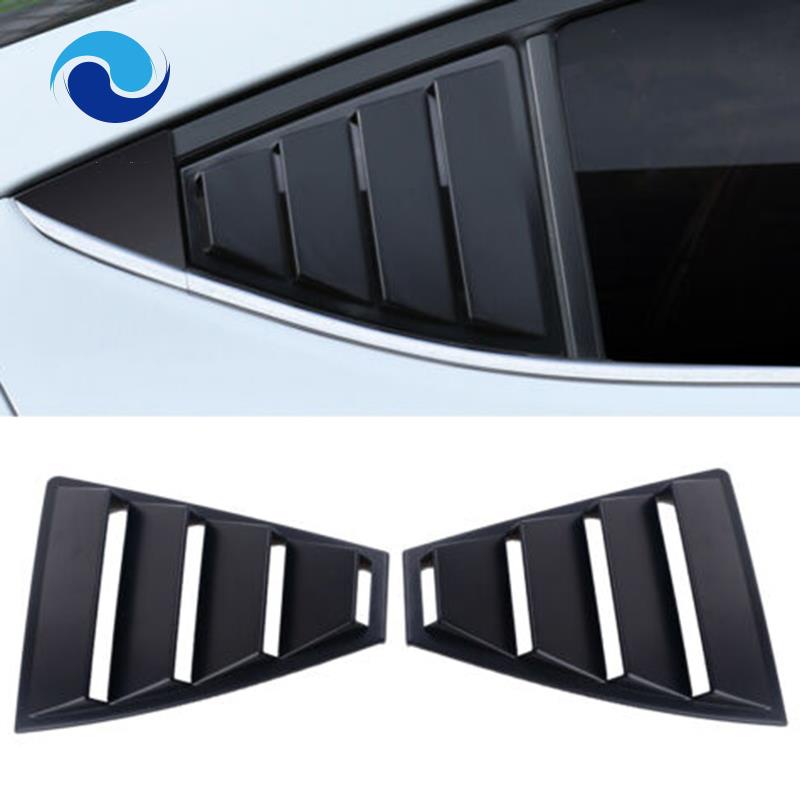 Viền cửa sổ phía sau hình tam giác cho Hyundai Elantra 2017 2018 2019