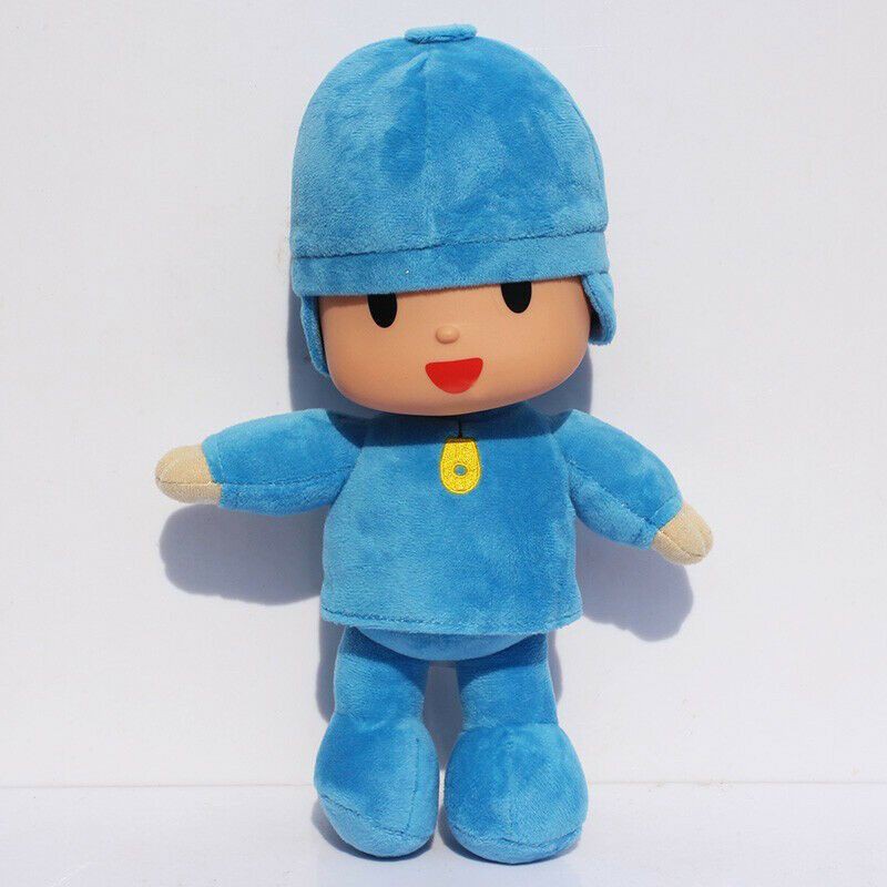 Set 6 Búp Bê Nhồi Bông Pocoyo Elly Pato Loula Mềm Mại