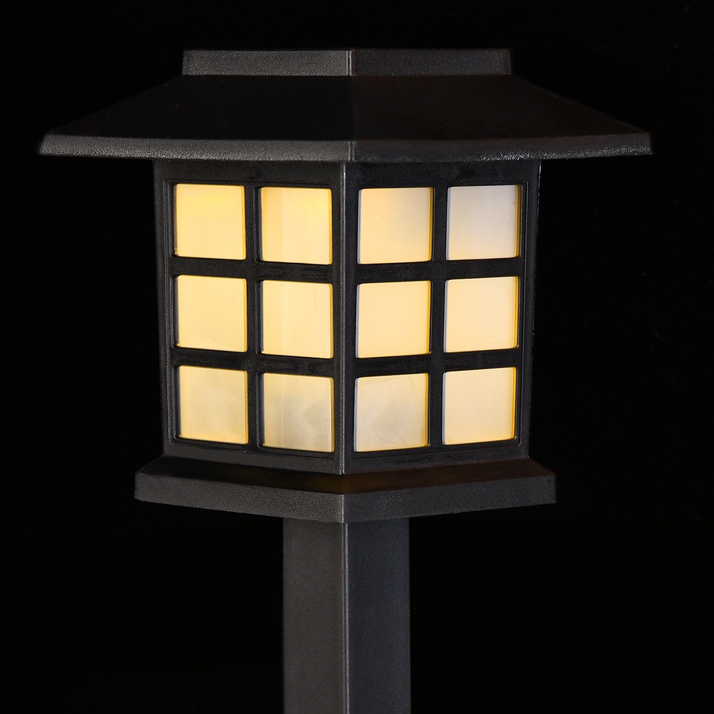 Set 2 Đèn LED Năng Lượng Mặt Trời Cảm Biến Tiết Kiệm Năng Lượng Sử Dụng Ngoài Trời Cho Sân Vườn