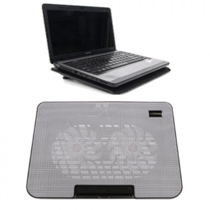 Đế tản nhiệt Laptop Cooling Pad N99 có đế nâng (Chính Hãng)