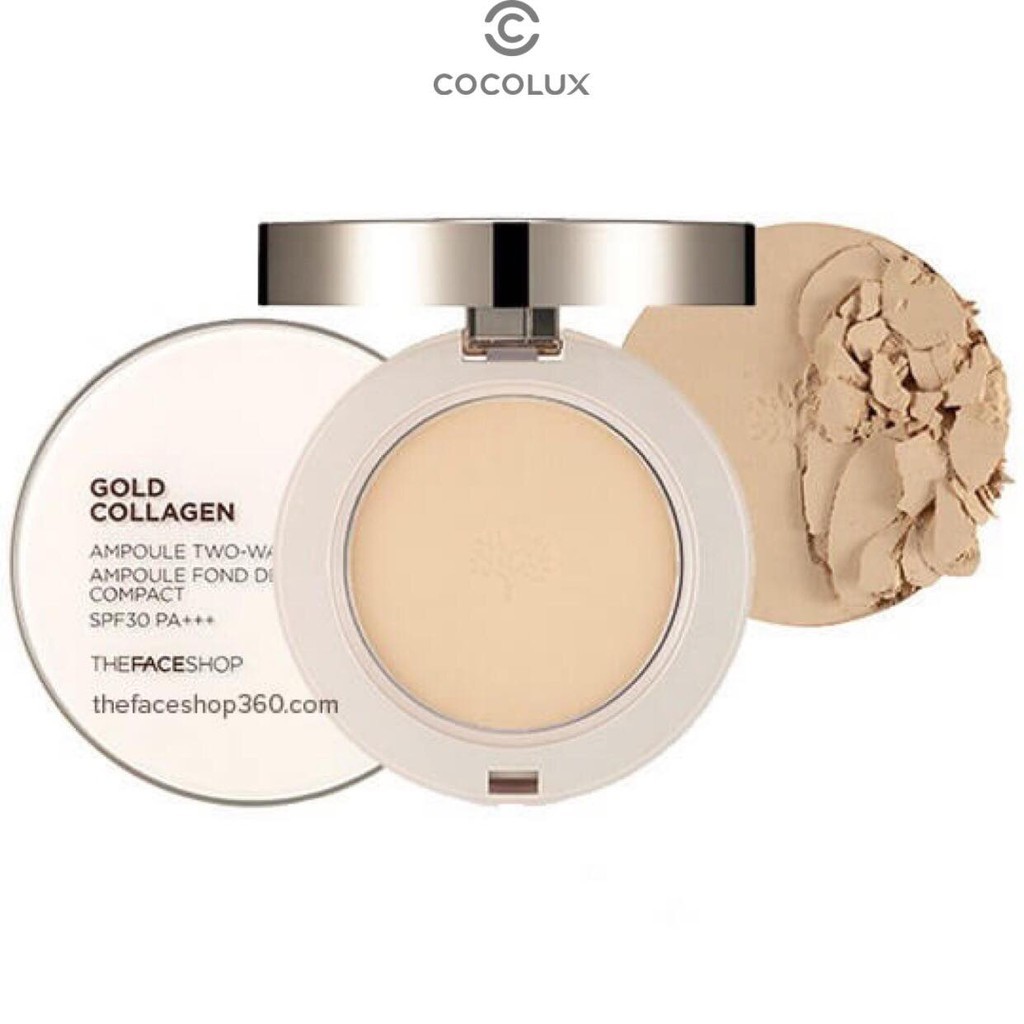 [CCoCoLux] Phấn phủ Gold Collagen