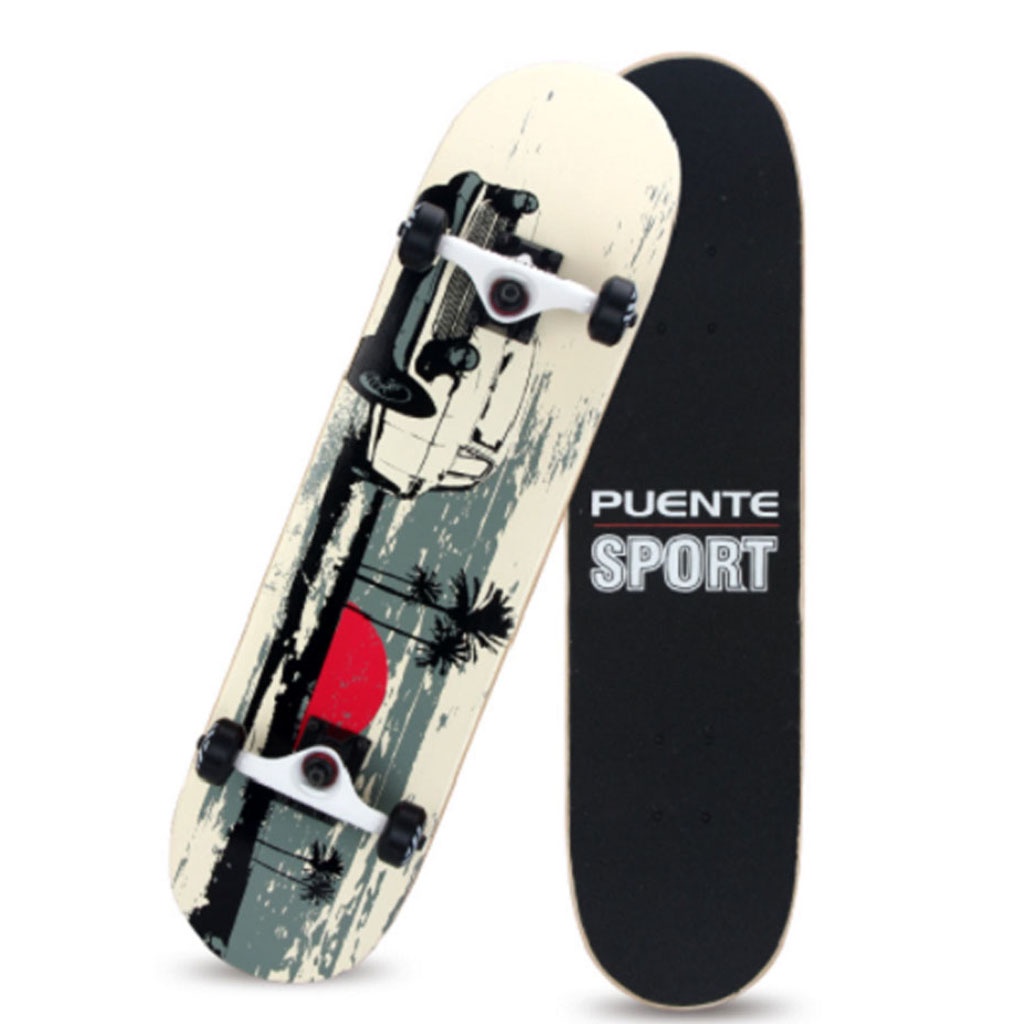 Ván trượt chuyên nghiệp Skateboard Puente giúp bạn tập kỹ thuật trick chuyên nghiệp