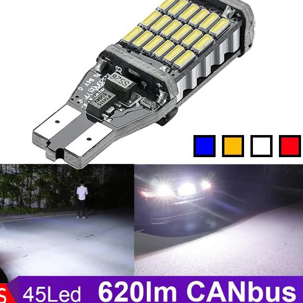 Đèn Led Lùi Xe Siêu Sáng 45 Bóng T15 T10 W16W