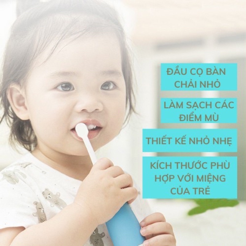 Bàn chải điện cho bé đánh răng tự động bàn chải trẻ em kids