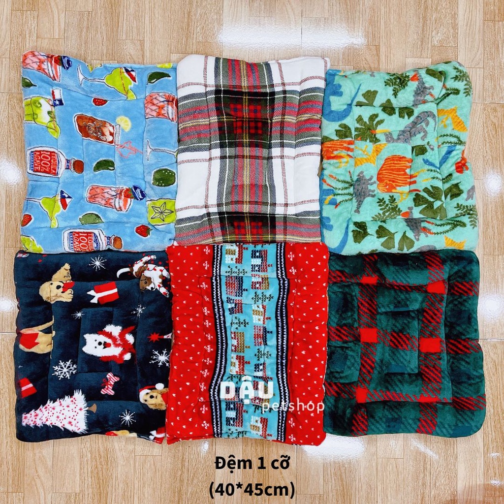 Đệm/Thảm ngủ giữ ấm bằng lông cho thú cưng