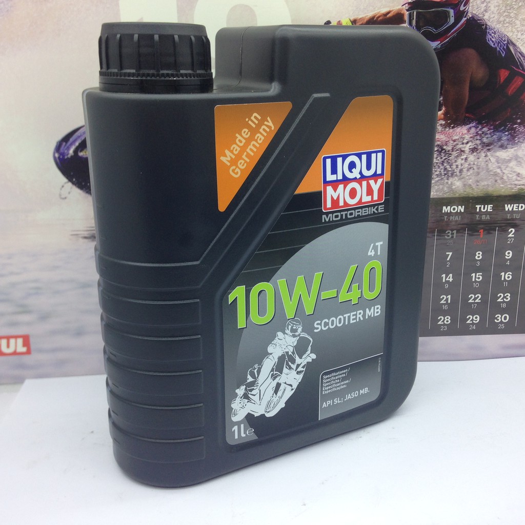 Nhớt Liqui moly 10w40 Scooter 1L