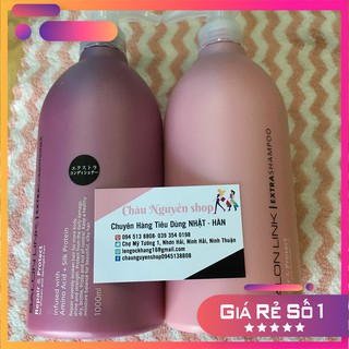 [HÀNG NHẬT NỘI ĐỊA] Dầu Gội Xả Salon Link Extra 1000ML