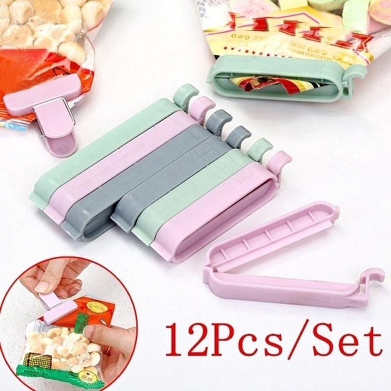 Set 12 kẹp túi thực phẩm cho nhà bếp