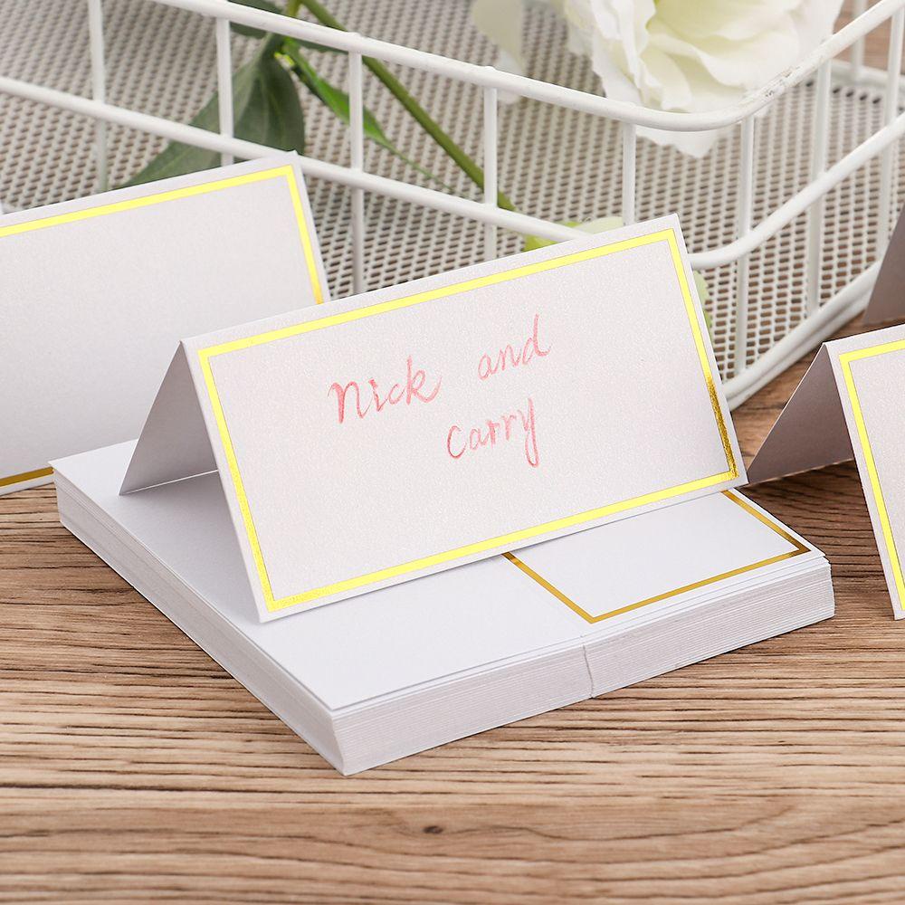JANE Set 20 / 50 Tấm Thiệp Mời Đám Cưới Mới