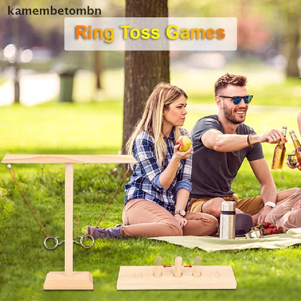 [kamembetombn] Hook and Ring Toss Battle Game Table Top Ring Toss For Adults Drinking Game [kamembetombn]