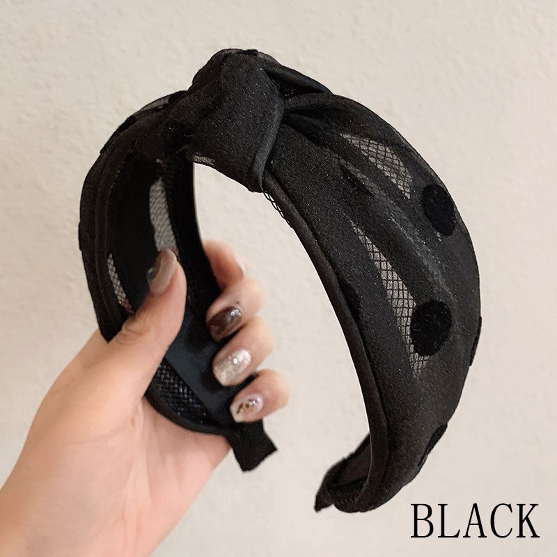 Cài Tóc Họa Tiết Chấm Bi Thời Trang Cho Nữ