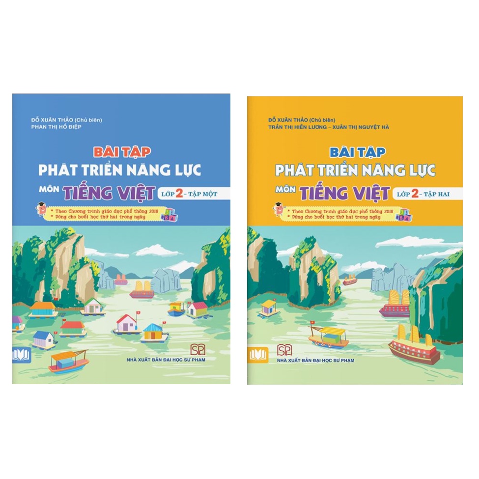 Sách - Combo Bài tập phát triển năng lực môn Tiếng việt lớp 2  cánh diều