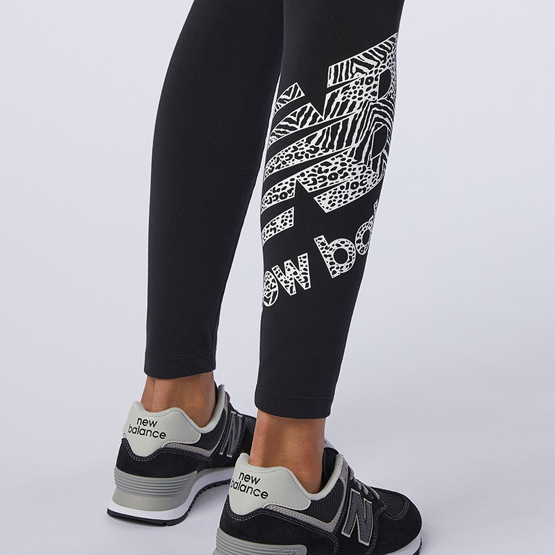 Quần legging thể thao nữ NEW BALANCE Classics WP03527BK (form quốc tế)