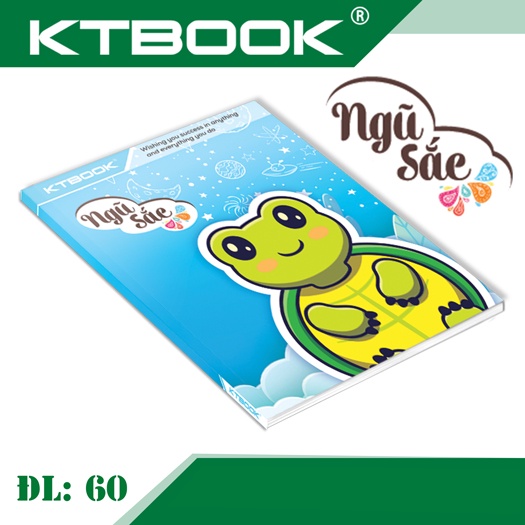 Gói 10 cuốn Tập Vở Học Sinh KTBOOK Cao Cấp Giá Rẻ Ngũ Sắc giấy trắng ĐL 60 gsm - 96 trang