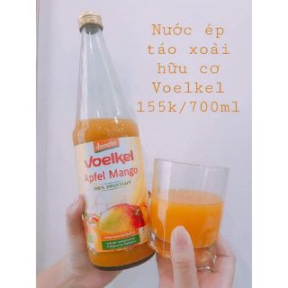 Nước ép táo xoài hữu cơ Voekel