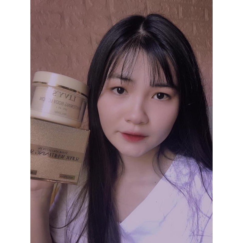 Combo body Livy's + Tắm trắng khô
