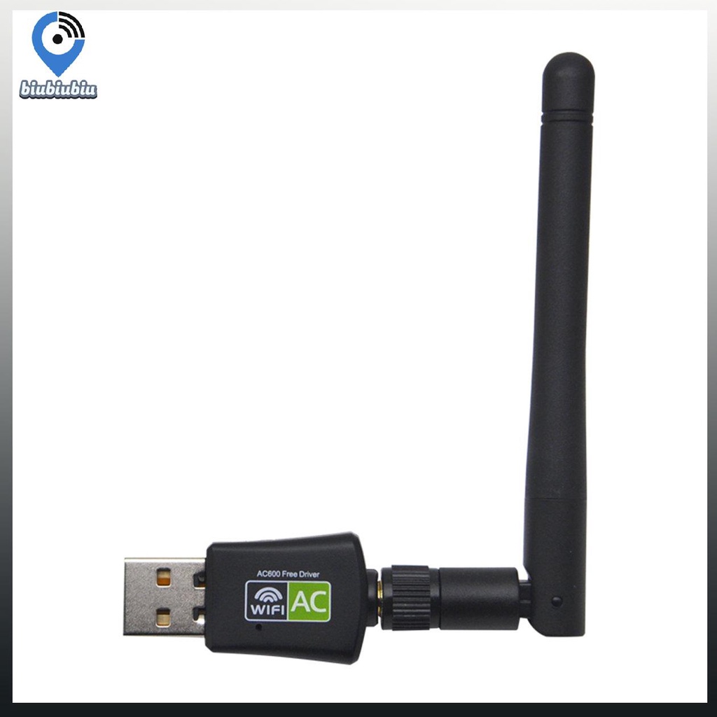 【Hàng sẵn sàng】【cod】USB Wireless Network Card M600L-600M Driver-free Dual Frequency 5GHZ