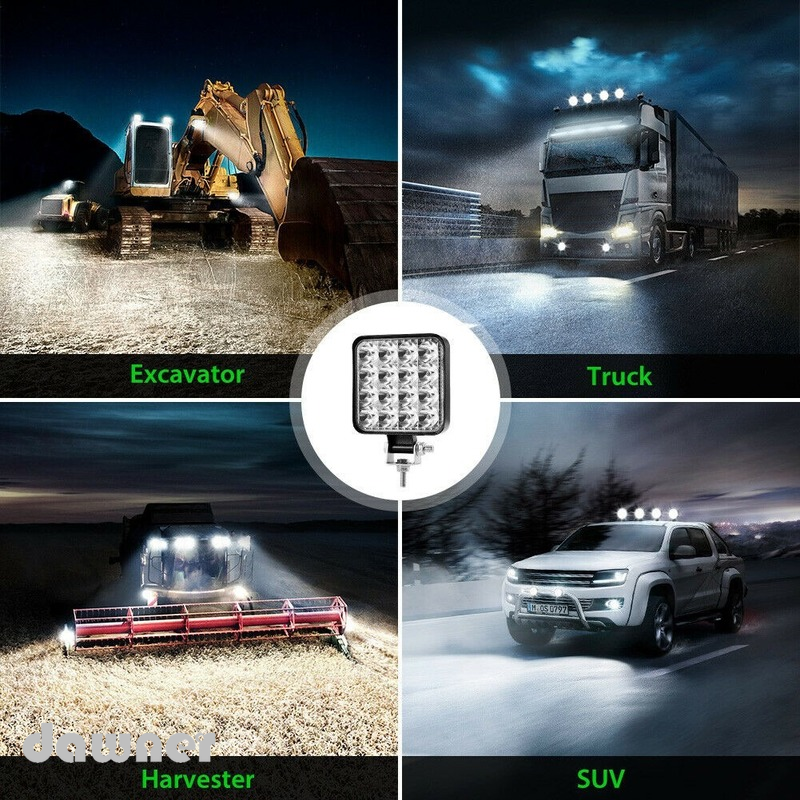 Thanh đèn LED 48W 12v 24V cho xe mô tô