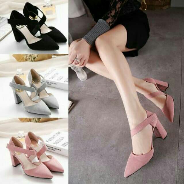 Giày sandal cao gót thời trang nữ tính ID974