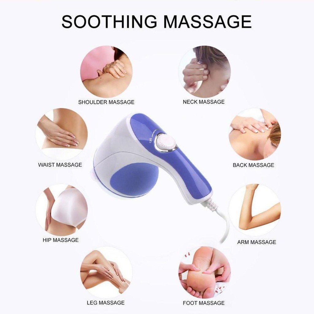 [XẢ KHO+FREE SHIP] Máy massage RELAX toàn thân cầm tay 5 đầu