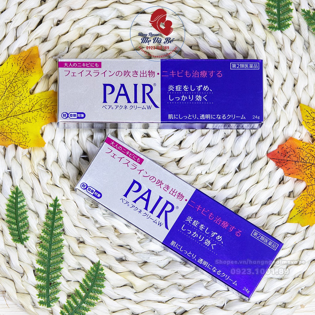 Kem chấm mụn Pair Acne W Cream Nhật Bản 24gr