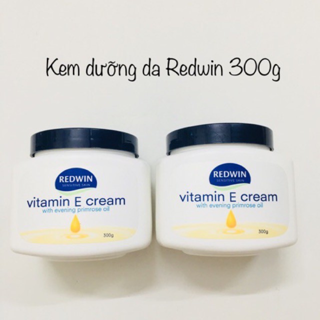 Kem dưỡng ẩm Redwin Vitamin E Cream, chống nứt nẻ, kho da, tái tạo da, sản phẩm không thể thiếu cho mùa khô hanh