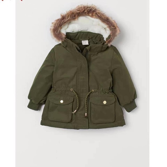 Parka xanh rêu