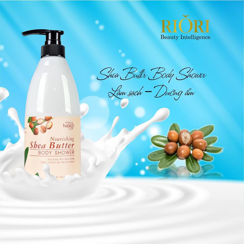 Sữa Tắm Dưỡng Ẩm Bơ Sữa Hạt Mỡ RIORI Nourishing Shea Butter Body Shower – 750g | BigBuy360 - bigbuy360.vn