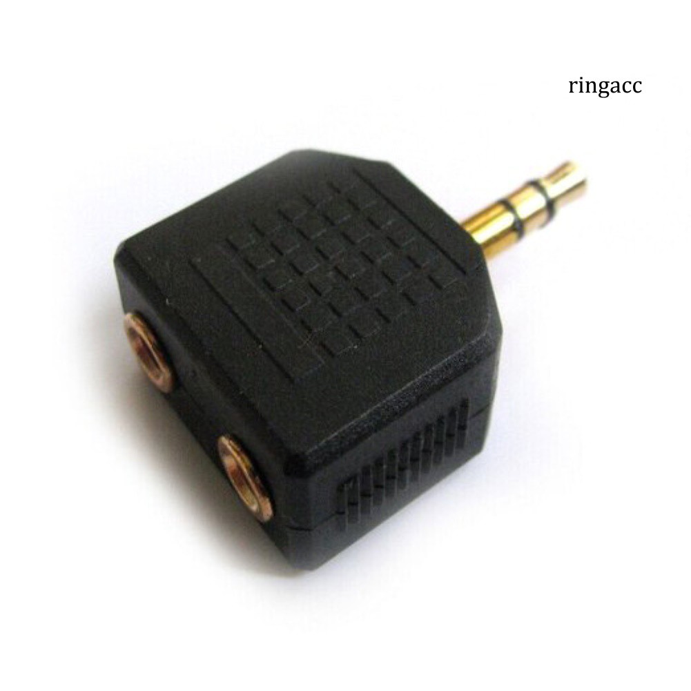 Dây Cáp Chữ Y Chia Cổng Tai Nghe RCA-3.5mm 1 Thành 2
