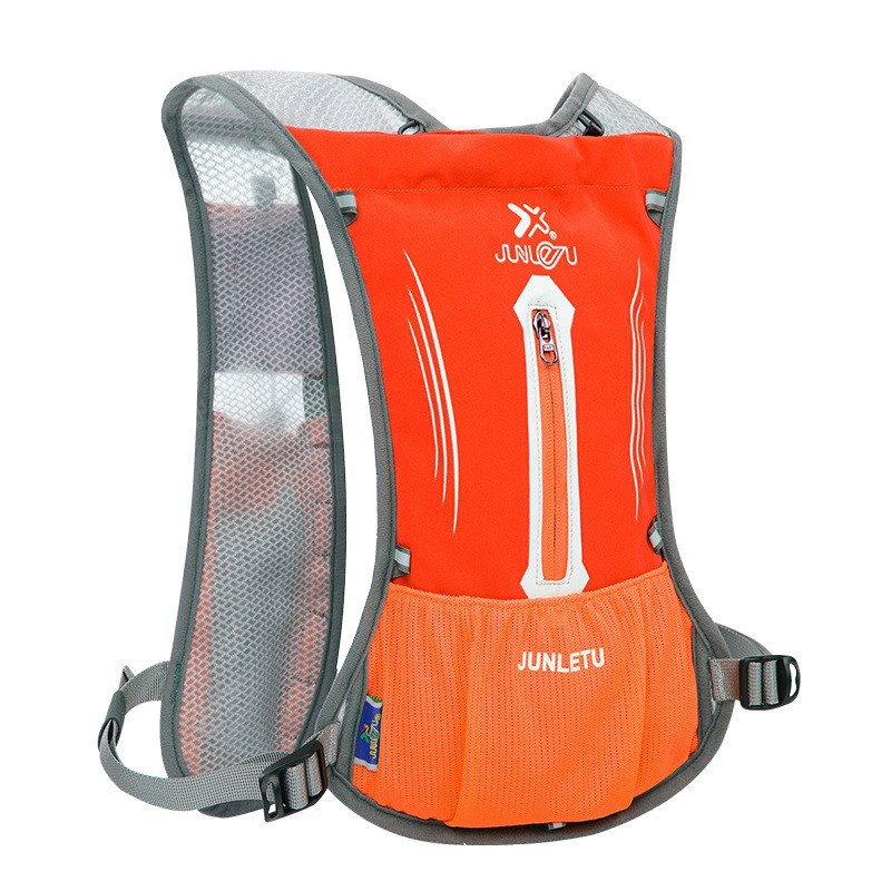 Balo Vest Nước Chạy Bộ Marathon - Trail - Đạp Xe Junletu 9 Ngăn riêng biệt đựng điện thoại, đựng nước