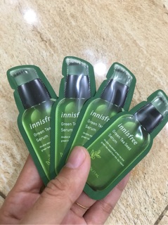 Sample serum trà xanh innisfree 1ml