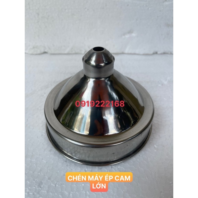 PHỤ KIỆN CHÉN MÁY ÉP CAM INOX 100% LOẠI LỚN