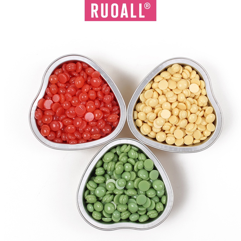 Chén đựng sáp tẩy lông RUOALL hình trái tim 30g