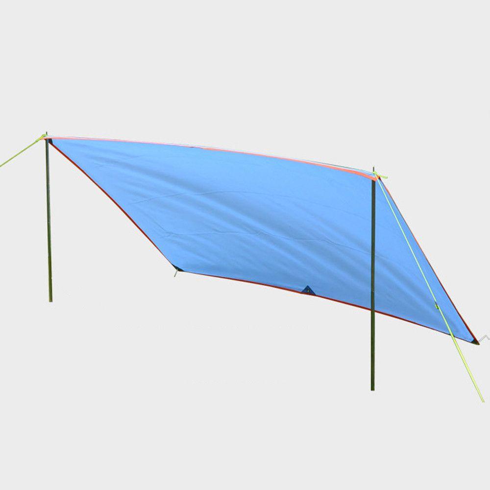 ☆YOLA☆ 8PCS Bar Travel Sun Shelter Support Rod Tarp Beach Aluminium Alloy Tent Poles Ultralight Camping Hiking Tent Accessories Folding Outdoor