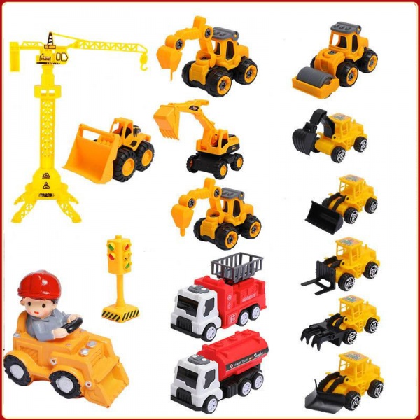 Đồ chơi xe tải xây dựng máy xúc đồ chơi xây dựng ô tô đồ chơi trẻ em ô tô đồ chơi mini