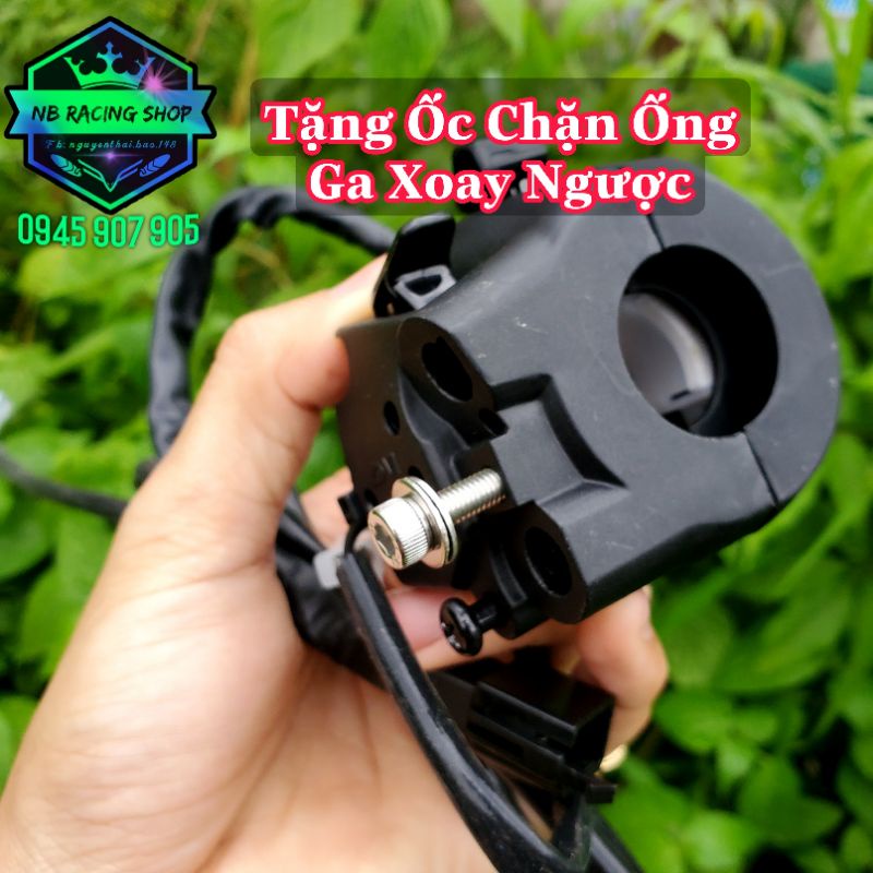 Cùm Ex Cho Satria Raider Sonic Có Giắc Cắm Trợ sáng Tắt Máy Tắt Đèn Passing.NB Racing Shop