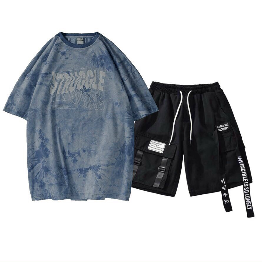 SET BỘ THUN HÈ THỜI TRANG HÀN QUỐC CỰC ĐẸP , TÔN DÁNG THOẢI MÁI VẬN ĐỘNG CHO CÁC BẠN TRẺ KME