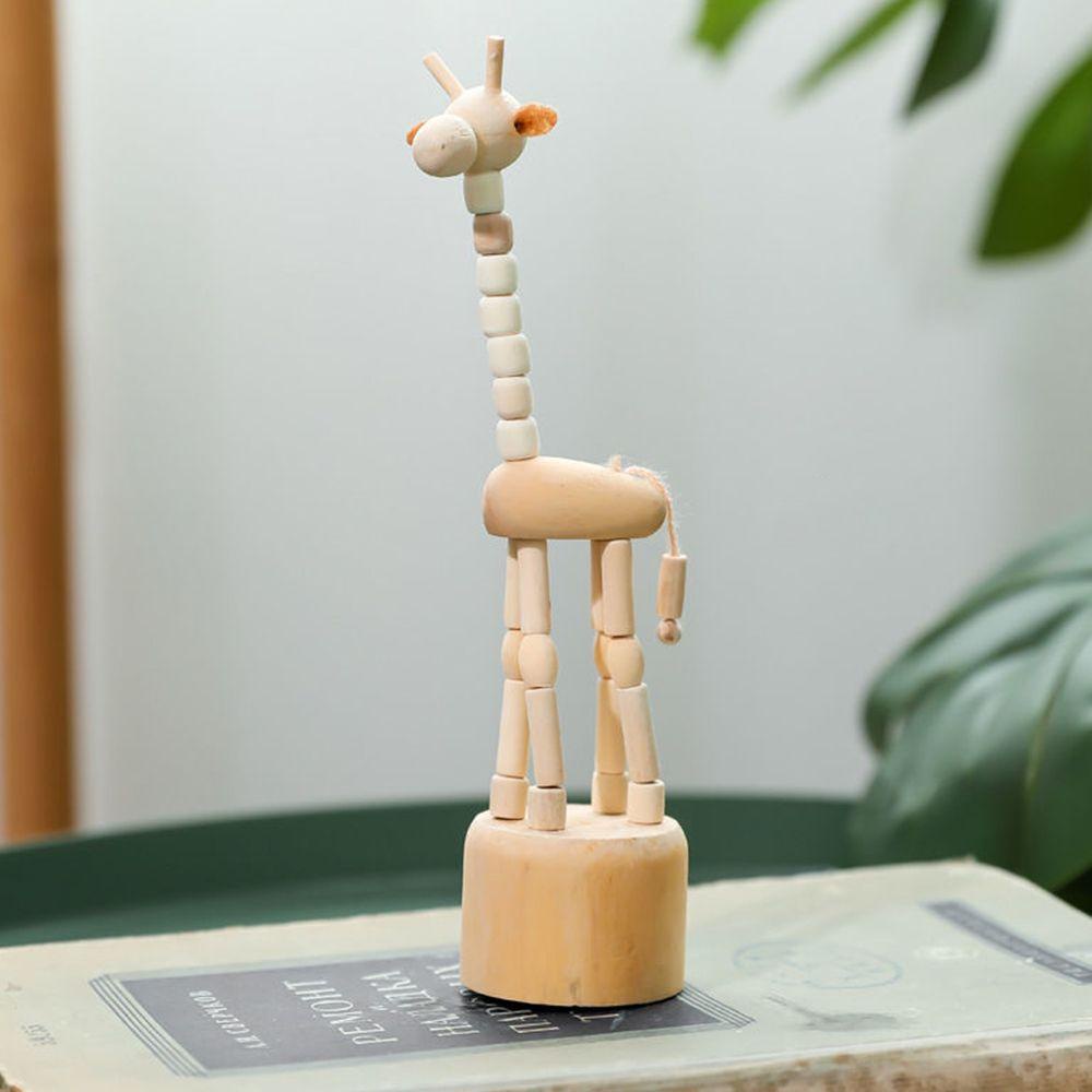 BTLIMER Mô Hình Chú Chó Bằng Gỗ Dùng Trang Trí DIY