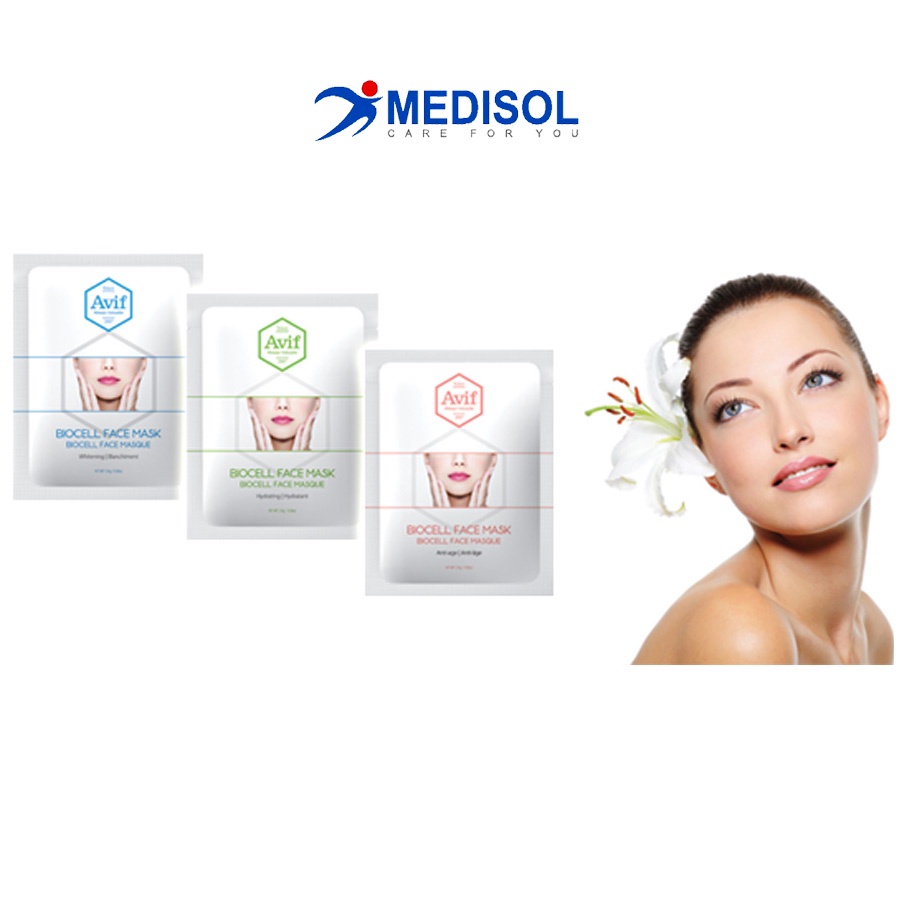 Mặt Nạ Dừa Avif Biocell Face Mask