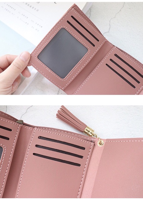 Ví nữ ngắn thêu trứng ốp la cute dễ thương nhỏ gọn bỏ túi thời trang Tom House | BigBuy360 - bigbuy360.vn