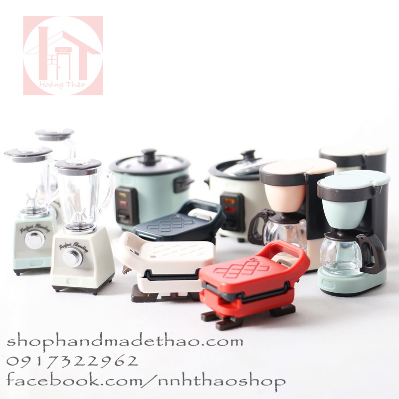Miniature trang trí dollhouse_Đồ dùng trong nhà bếp các loại (phù hợp với mô hinh tỷ lệ 1/12)
