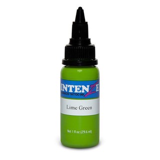 Mực xăm intenze tattoo ink lime green 30ml