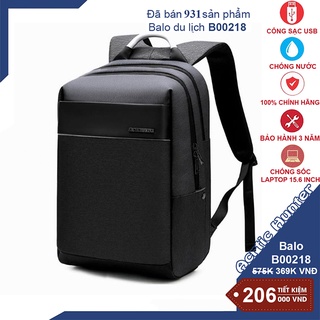Balo laptop Arctic Hunter B00218 chất liệu chống nước, có cổng USB
