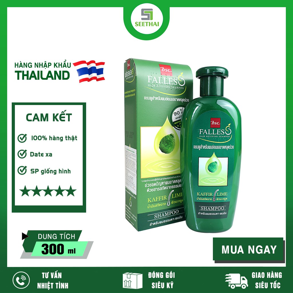 [HÀNG THÁI 100%] Dầu Gội Falles Ngăn Rụng Tóc 300ml - Tóc Thường & Nhờn