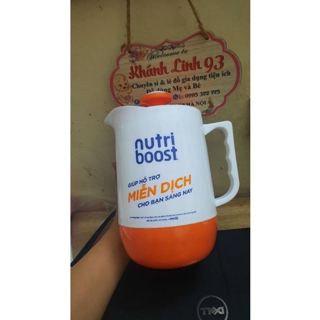 Ca nhựa giữ nhiệt giữ đá 3 lớp 1,2 lít