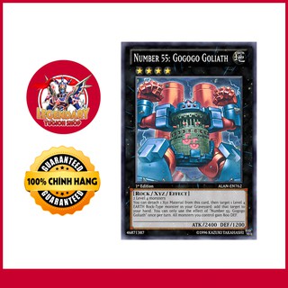 [EN][Thẻ Bài Yugioh Chính Hãng] Number 55: Gogogo Goliath