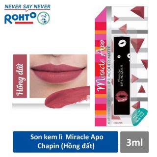 Son kem lì Miracle Apo Lip Lacquer Matte 3ml
